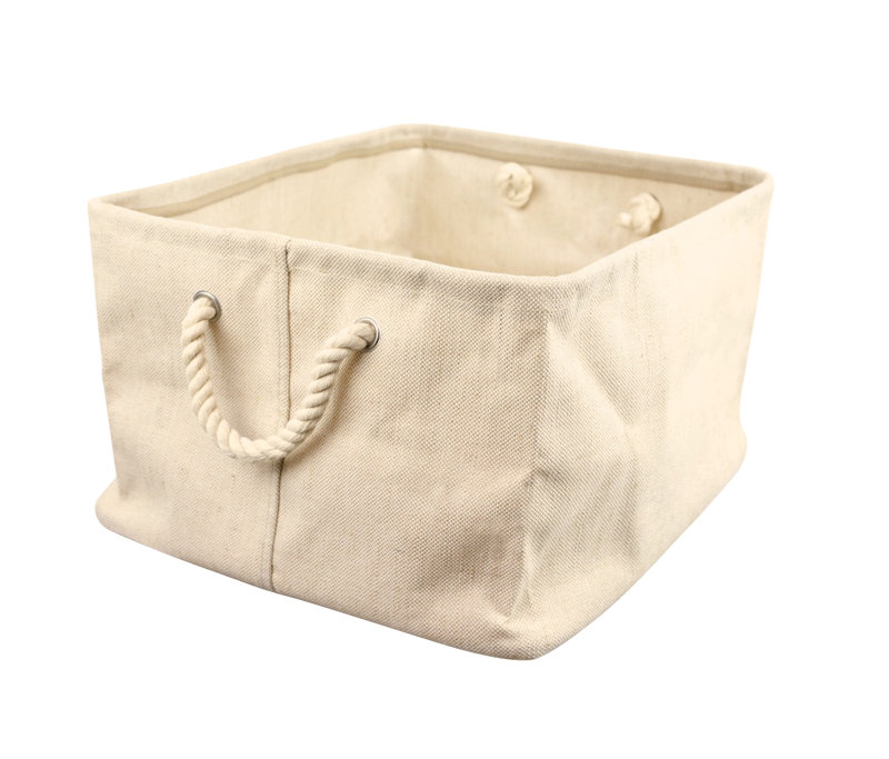 In This Space Jute Bin with Rope Handles & Reviews Wayfair